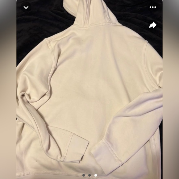 Tan/cream nike hoodie - Picture 3 of 3